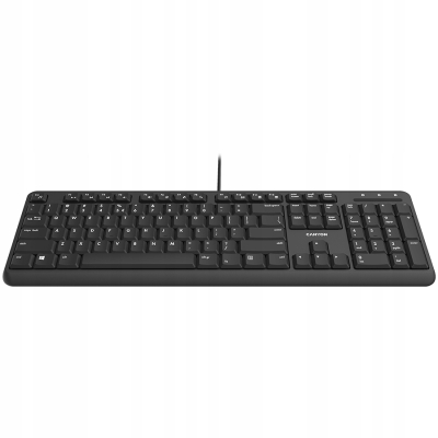 CANYON Klawiatura HKB-20 EN Velvet Przewodowa Czarna