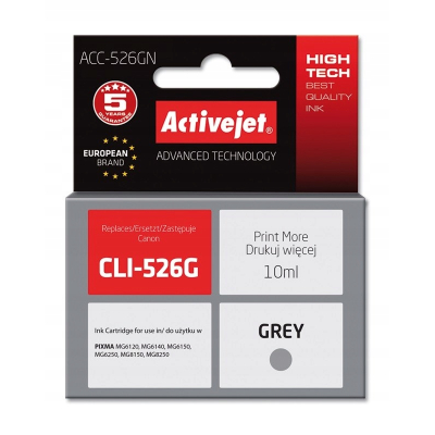 Tusz Activejet ACC-526GN Canon CLI-526G; Supreme;