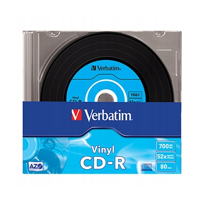 Verbatim CD-R, 43426, 10-pack, 700MB, 52x, 80min., Winyl, slim box