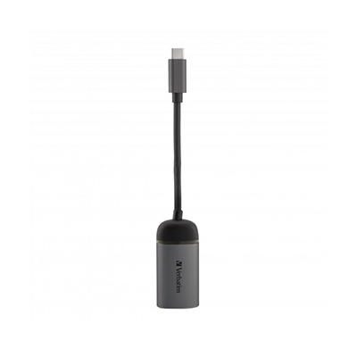 Verbatim USB(3.1) hub 1-port długość przewodu 10cm adapter USB C - Ethernet