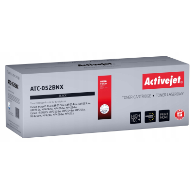 Toner Activejet ATC-052BNX Canon 052BK XL; Supreme