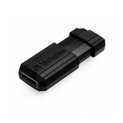 Verbatim USB flash disk USB 2.0 64GB PinStripe StoreNGo czarny 49065 USB A