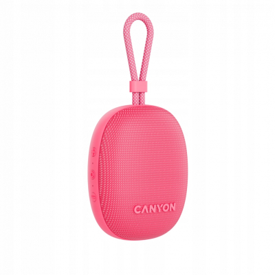 CANYON Głośnik Bluetooth OnMove 12 IPX7 TWS 5W Różowy