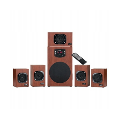 Genius głośniki SW-HF 5.1 4600 v2, 5.1, 120W zdalne sterowanie, kino domowe