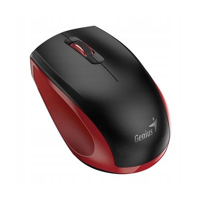 Genius NX-8006S Mysz bezprzewodowa, czarno-czerwona, 1600DPI