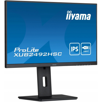 IIYAMA Monitor 24 cale XUB2492HSC-B5 HDMI HAS