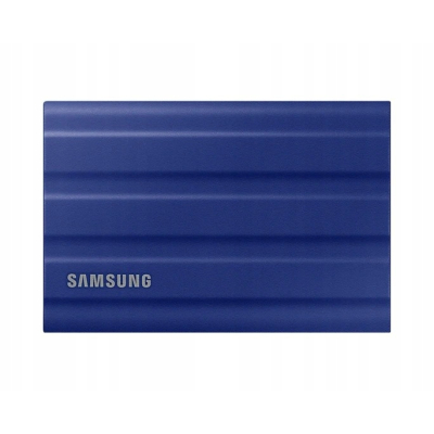 SAMSUNG Dysk SSD T7 Shield 2TB USB 3.2, niebieski
