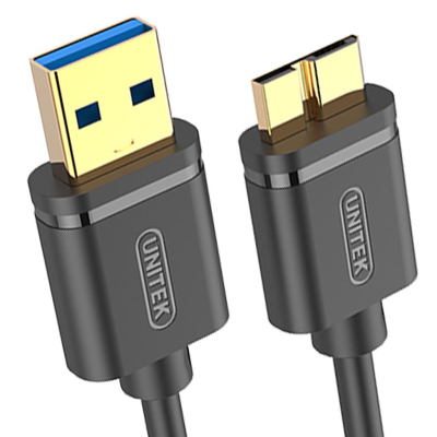 Unitek przewód USB 3.0 microB/USB 2M