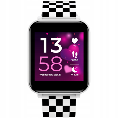 CANYON Smartwatch dla dzieci Joyce KW 43 DUAL BT Music Biały