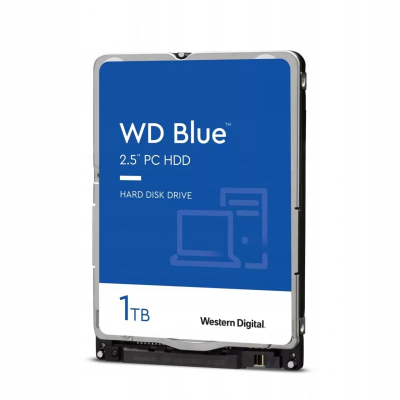 HDD Blue 1TB 2,5'' 128MB SATAIII/5400rpm