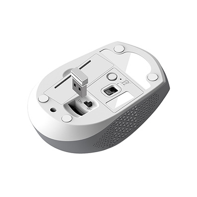 Genius NX-8000S BT Mysz bezprzewodowa, biało-szary, 1200DPI