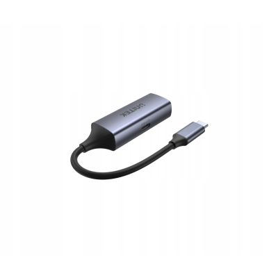 Unitek Adapter USB-C - RJ45 1Gbit LAN, PD 100W