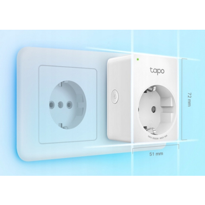TP-LInk Mini Smart Socket WiFi Tapo P110 z kontrolą zużycia energii