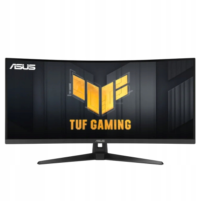 ASUS Monitor 34 cale VG34VQ3B WQHD 180Hz DP HDMI TUF 1500R