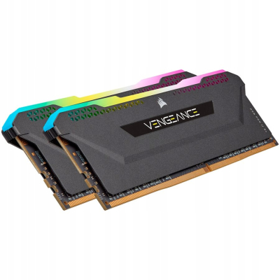 CORSAIR DDR4 3200MHz 32GB 2x16GB 16-20-20-38 XMP 2.0 Vengeance RGB Pro SL