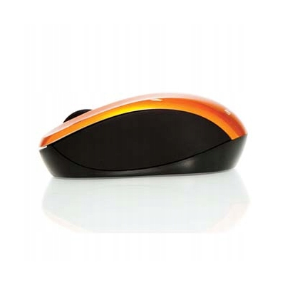 Verbatim Go Nano 49045 Mysz bezprzewodowa, pomarańczowa, 1600DPI