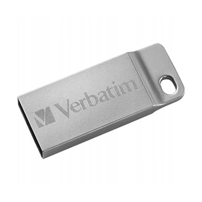 Verbatim USB flash disk USB 2.0 64GB Metal Executive StoreNGo srebrny 98750