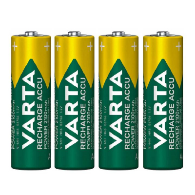 VARTA AKUMULATORY R6 2100 mAh RECHARGE ACCU POWER 4szt