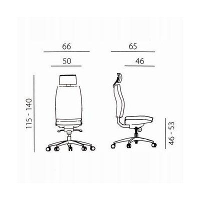 Powerton ERGO JANA Ergonomiczny fotel biurowy, Zielony