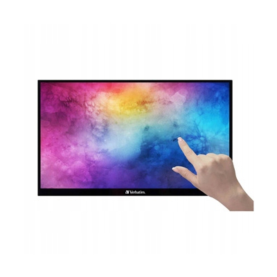 Verbatim monitor przenośny dotykowy PMT-15 15.6" Full HD (1920x1080), 60Hz