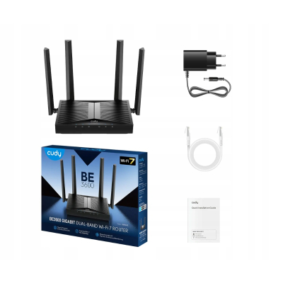 CUDY Router Mesh WR3600 2.5G WiFi 7 BE3600