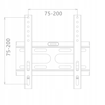 UCHWYT DO TV 14-43 25KG CV-20 brak regulacji OEM