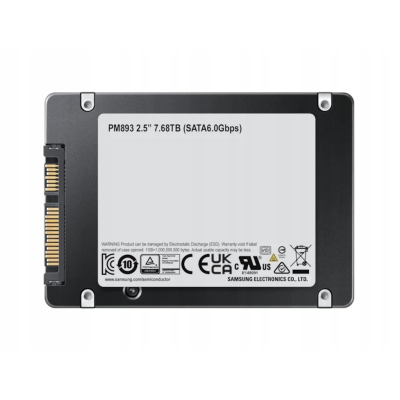 Samsung Dysk SSD PM893 DCT 7680GB MZ7L37T6HBLA-00W07 SATA
