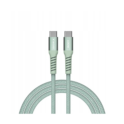 Verbatim USB kabel USB C (M) - USB C(M) 100W 1.2m magnetyczny zielony 31855