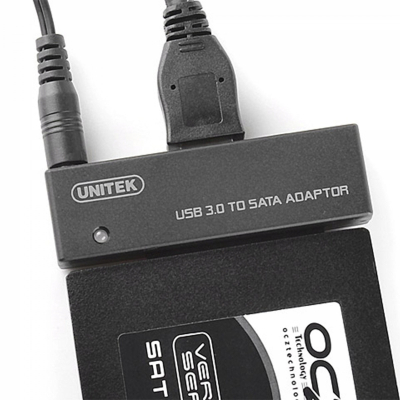 UNITEK Adapter USB3.0 - SATA III HDD/SSD 2,5/3,5; Y-1039