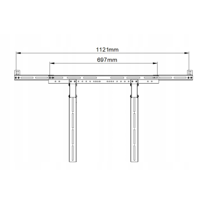 ADAPTER UCHWYTU GŁOŚNIKA typu SOUNDBAR G-03 EX ART