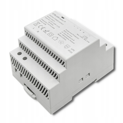 Qoltec Zasilacz na szynę DIN 92W 24V 3.83A Szary