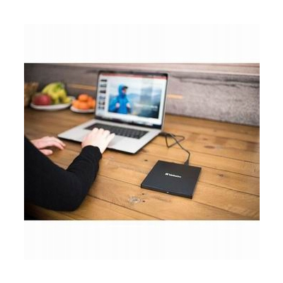 Verbatim Zewnętrzna nagrywarka Blu-Ray, 43889, USB 3.1, USB-C, 25GB MDISC