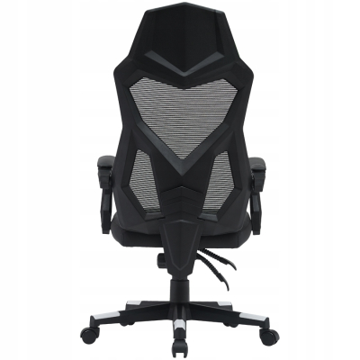 Canyon Flow MCH01 fotel gamingowy Mesh czarno biały