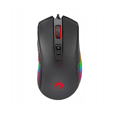 Marvo M519 Mysz przewodowa, czarna, 12000DPI