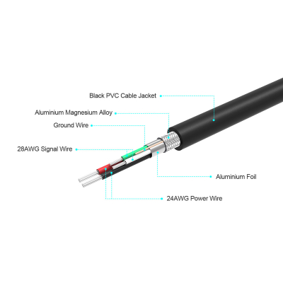 Unitek Y-C455GBK Kabel microUSB-USB 2m