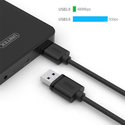 Unitek przewód USB 3.0 microB/USB 2M