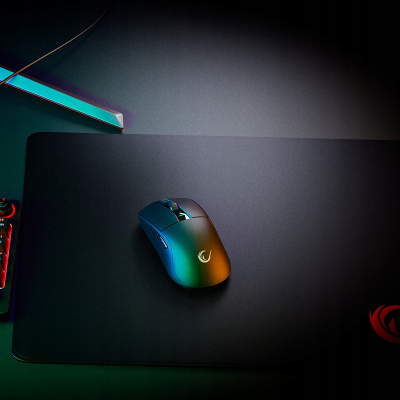 Rampage Zenith Pro Black mysz bezprzewodowa 26000 DPI czarna PAW3395 BT 5.2