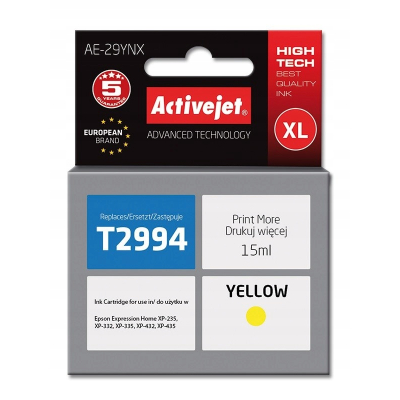 Tusz Activejet AE-29YNX Epson 29XL T2994; Supreme