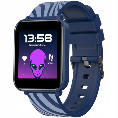 CANYON Smartwatch dla dzieci Joyce KW 43 DUAL BT Muzyka Niebieski