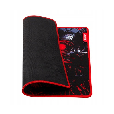 Marvo Podkładka pod mysz, Noob M, do gry, czarno-czerwona, 350 x 300 x 3 mm