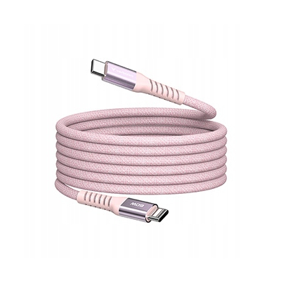Verbatim USB kabel USB C (M) - USB C (M) 60W 1.2m magnetyczny różowy 31853