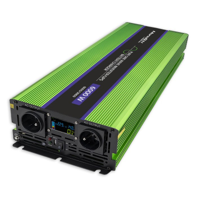 Qoltec Przetwornica Monolith ładowanie baterii UPS 3000W 6000W 12V/230V |Cz