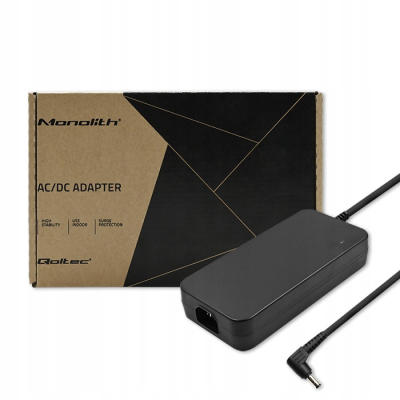 Qoltec Zasilacz do Asus 180W 19.5V 9.23A 5.5*2.5 +kabel zasilający