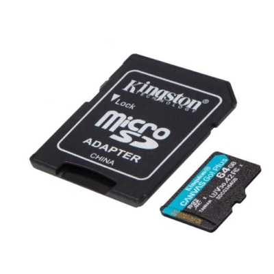 Kingston Karta microSD 64GB Canvas 170/70MB/s