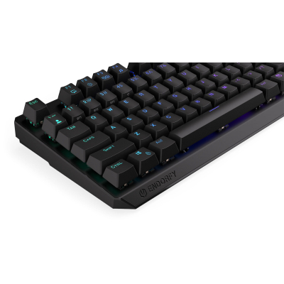 Klawiatura mechaniczna Endorfy Thock TKL Wireless Kailh Box Red Czarna