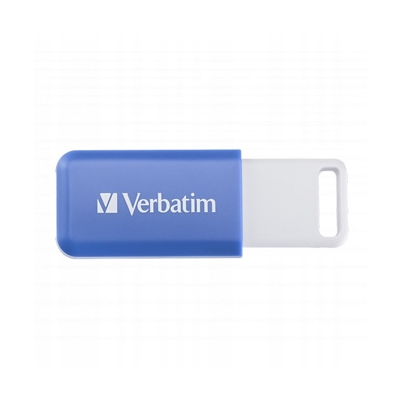 Verbatim USB flash disk USB 2.0 64GB DataBar niebieski, do archiwizacji