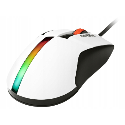 Mysz Przewodowa gamingowa Optyczna Tracer GameZone Cool 12000 dpi Biała