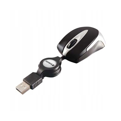 Verbatim Go Mini 49020 Mysz przewodowa, czarna, 1000DPI