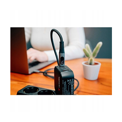 Verbatim USB kabel USB C (M) - USB C (M), 240W, 1.2m, czarny, box, 31849