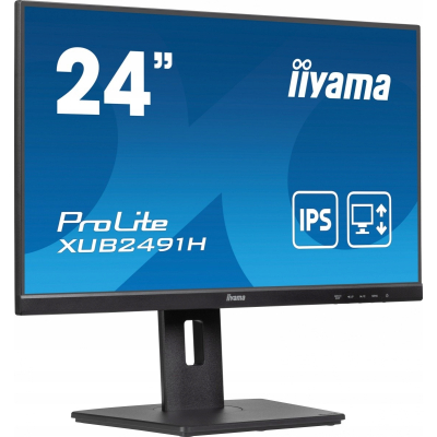 Monitor iiyama 24 cale XUB2491H-B1 IPS HDMI DP HAS Pivot